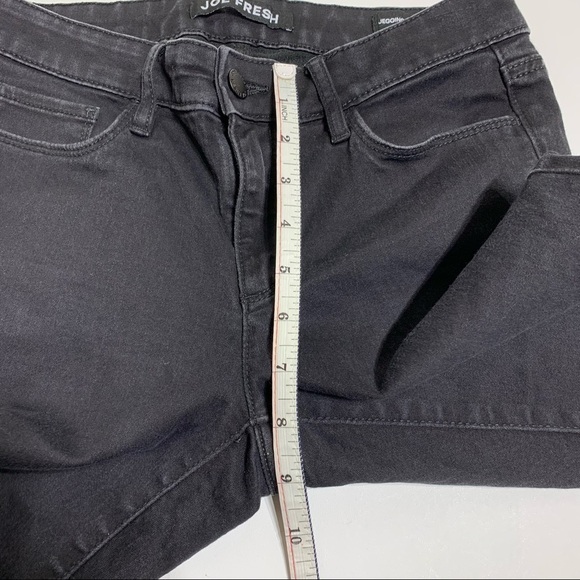 Joe Fresh 27 charcoal grey jeggings skinny jeans - Picture 5 of 7